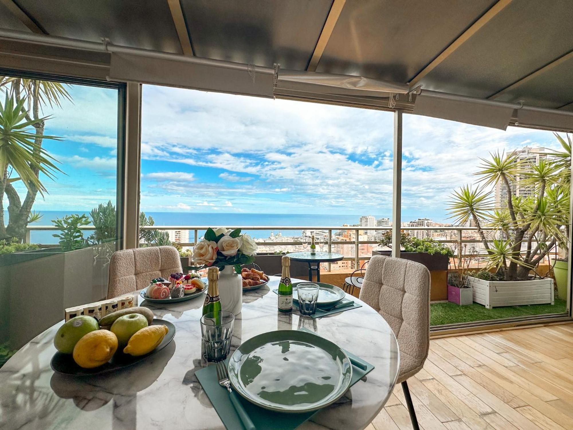Panoramic Monaco View, Bnbrickeys Beausoleil Kültér fotó
